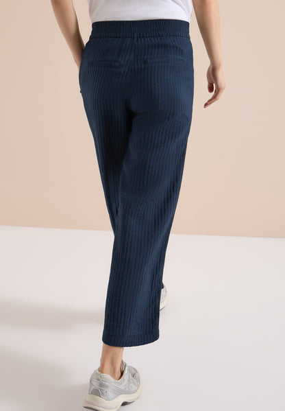 CECIL Neele Summer Weight Trousers Blue