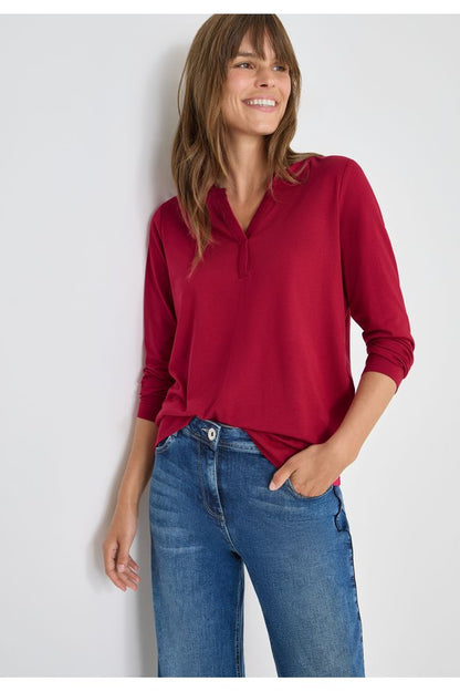 CECIL Red Tunic Top