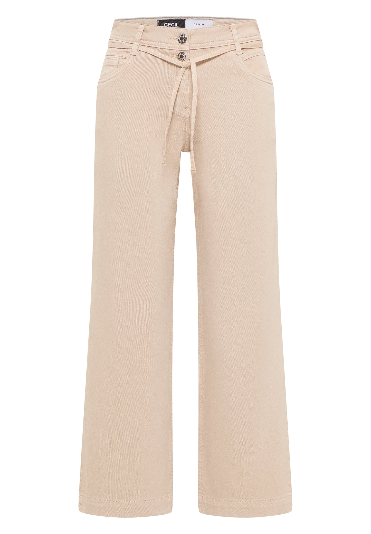 CECIL Neele Flare Jean Ecru