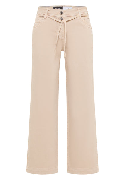 CECIL Neele Flare Jean Ecru