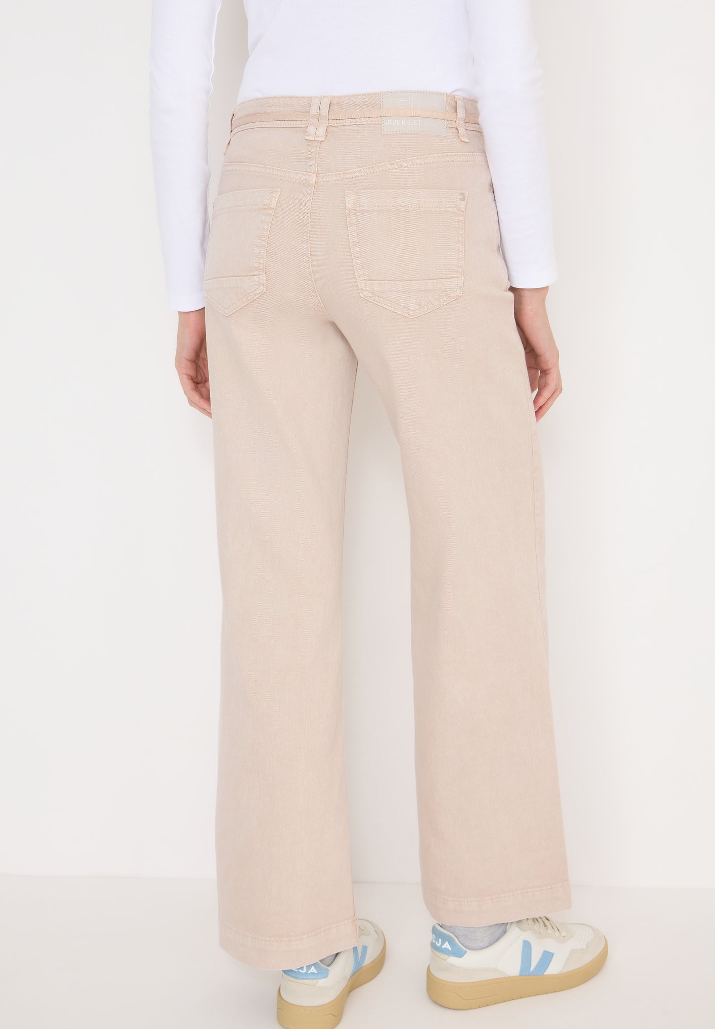 CECIL Neele Flare Jean Ecru