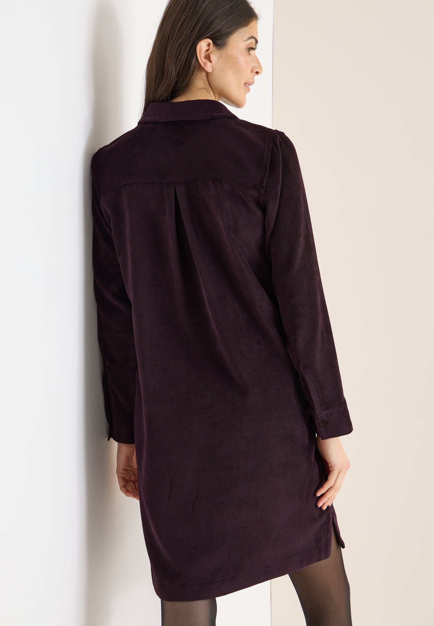 CECIL Corduroy Red Dress