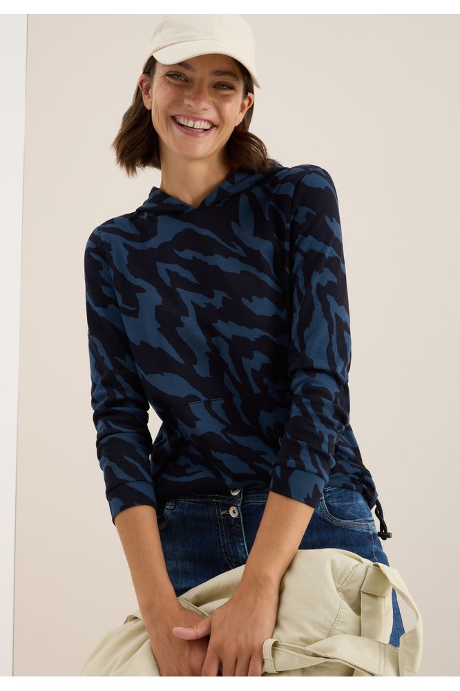 CECIL Terry T-Shirt Hoodie