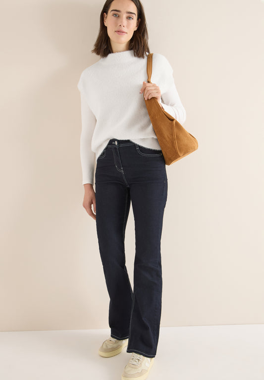 CECIL 2-Tone Featheryarn Vest