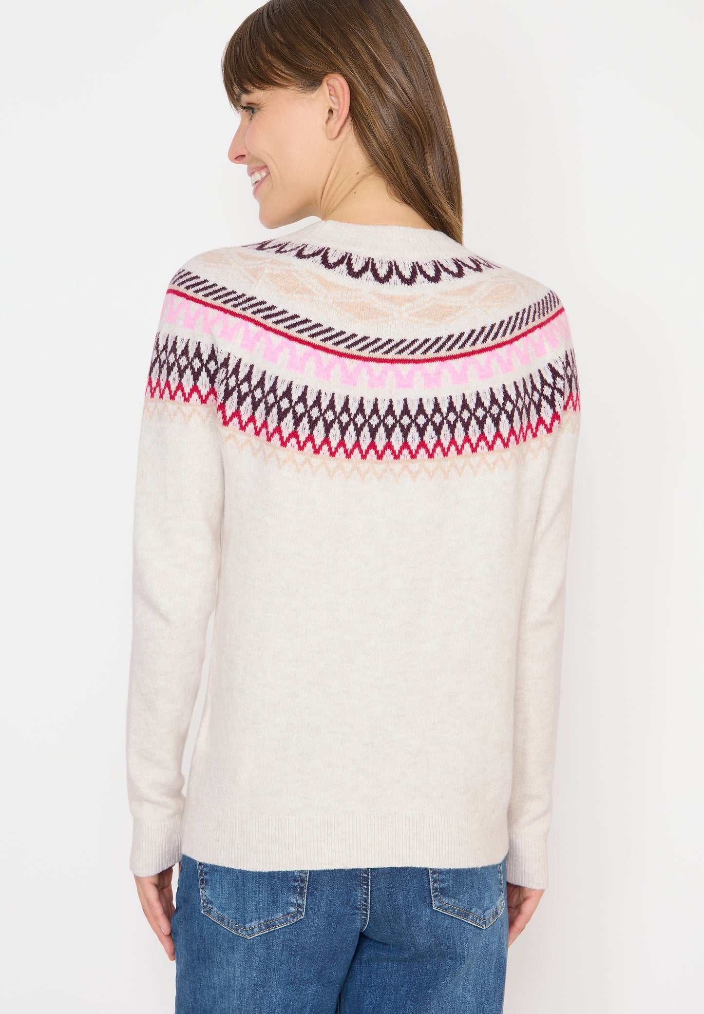 CECIL Pattern Knitted Sweater