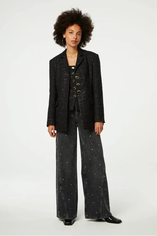 AW24 Fabienne Chapot Cher Tweed Blazer