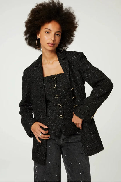 AW24 Fabienne Chapot Cher Tweed Blazer