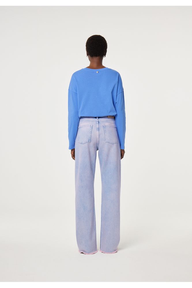 Fabienne Chapot Phileine LS T-shirt Marina Blue