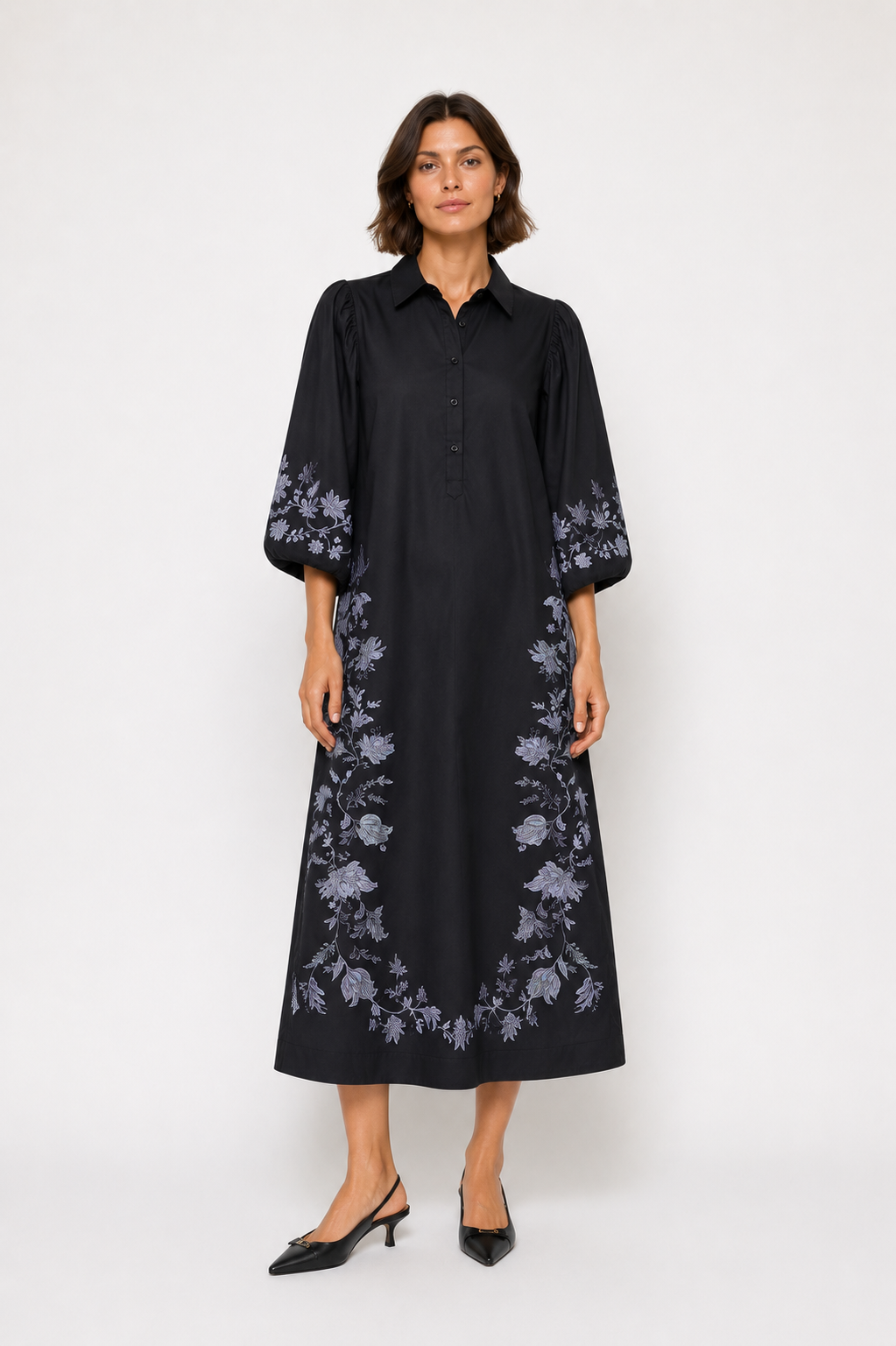 Mos Mosh Iqala Fleury Dress Black