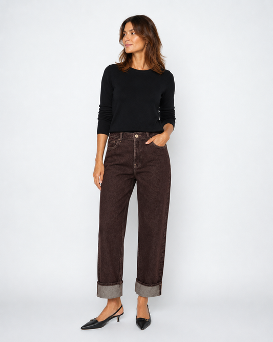 Mos Mosh Rachel Marble Jeans Port Royale