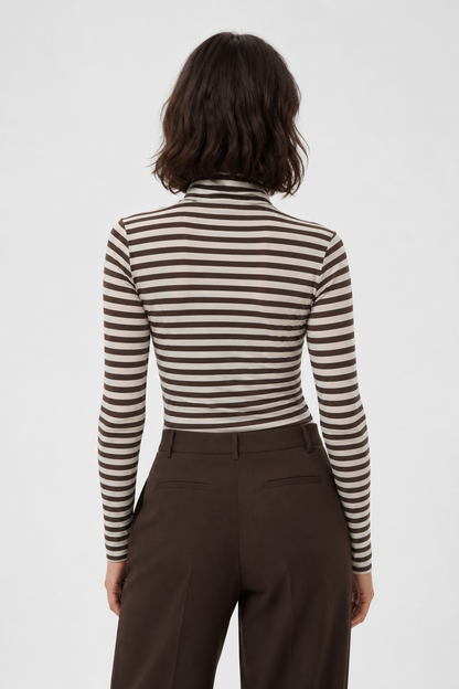 Part Two Efinas Top Mole Stripe