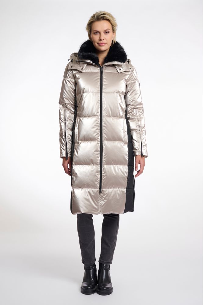 Rino & Pelle Ciara Padded Coat Ice Grey