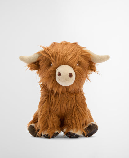 Barbour Highland Cow Dog Toy