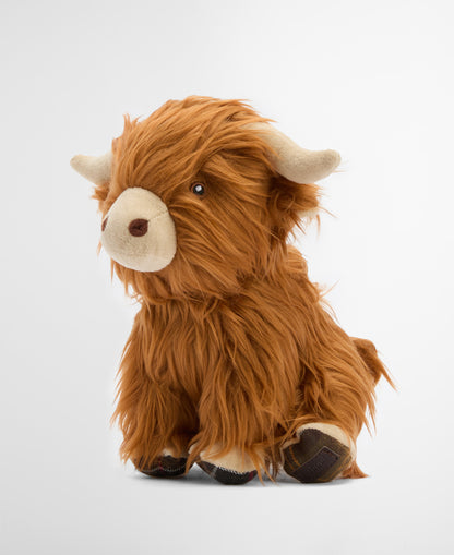 Barbour Highland Cow Dog Toy