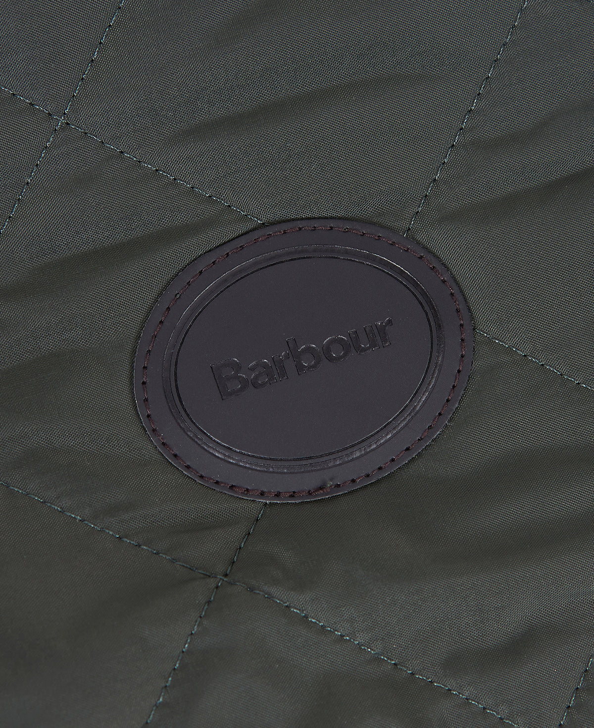 Barbour Quilt Dog Coat Olive