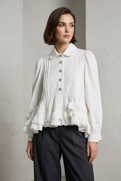 Sister Jane Thalassa Ruffle Blouse