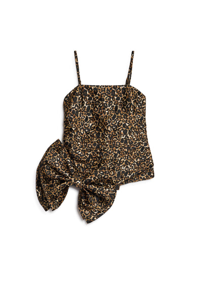 Sister Jane Poise Jacquard Bow Top