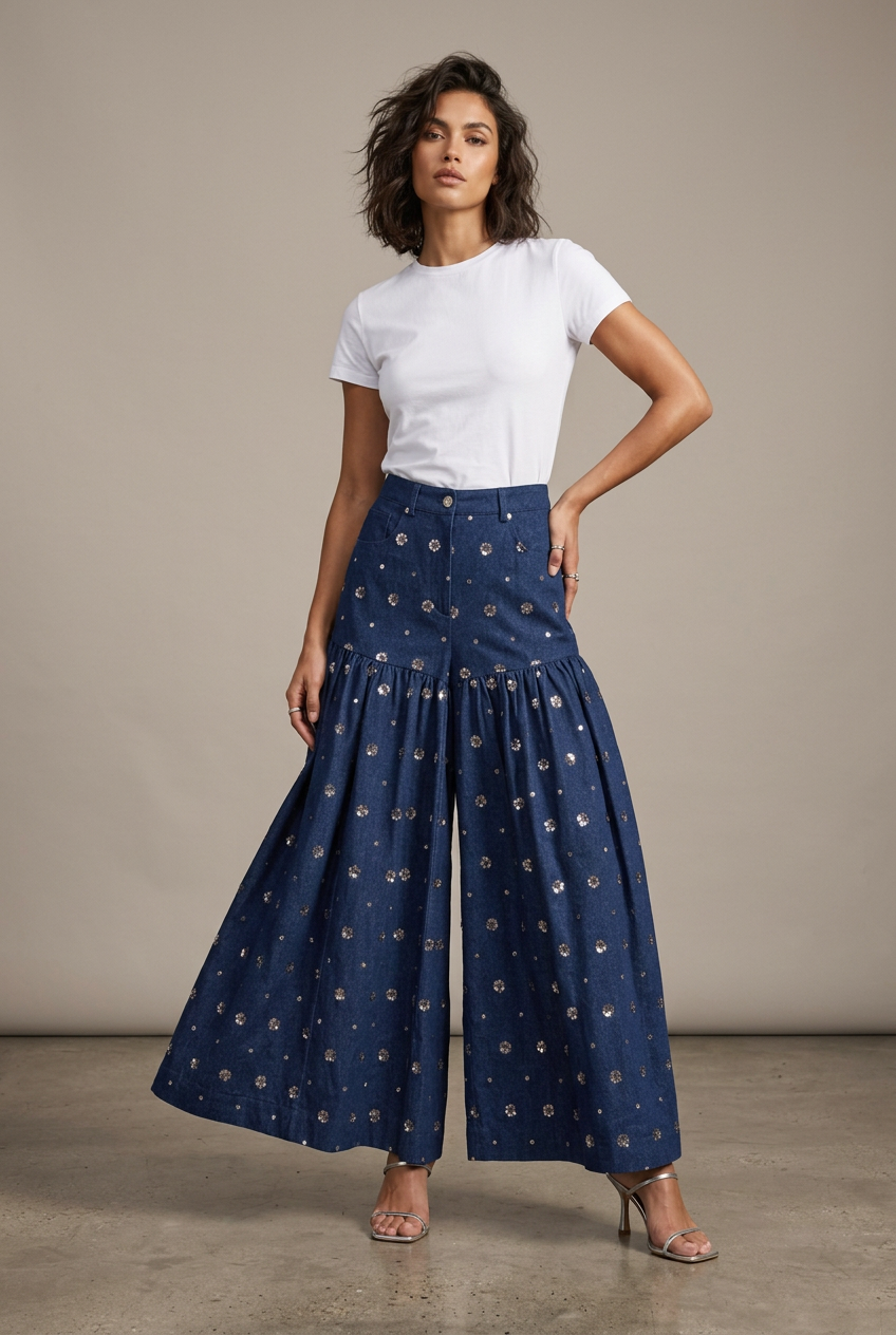 Sister Jane Lazuli Embellished Jeans