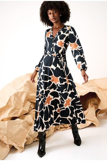 K Design Maxi Dress B302