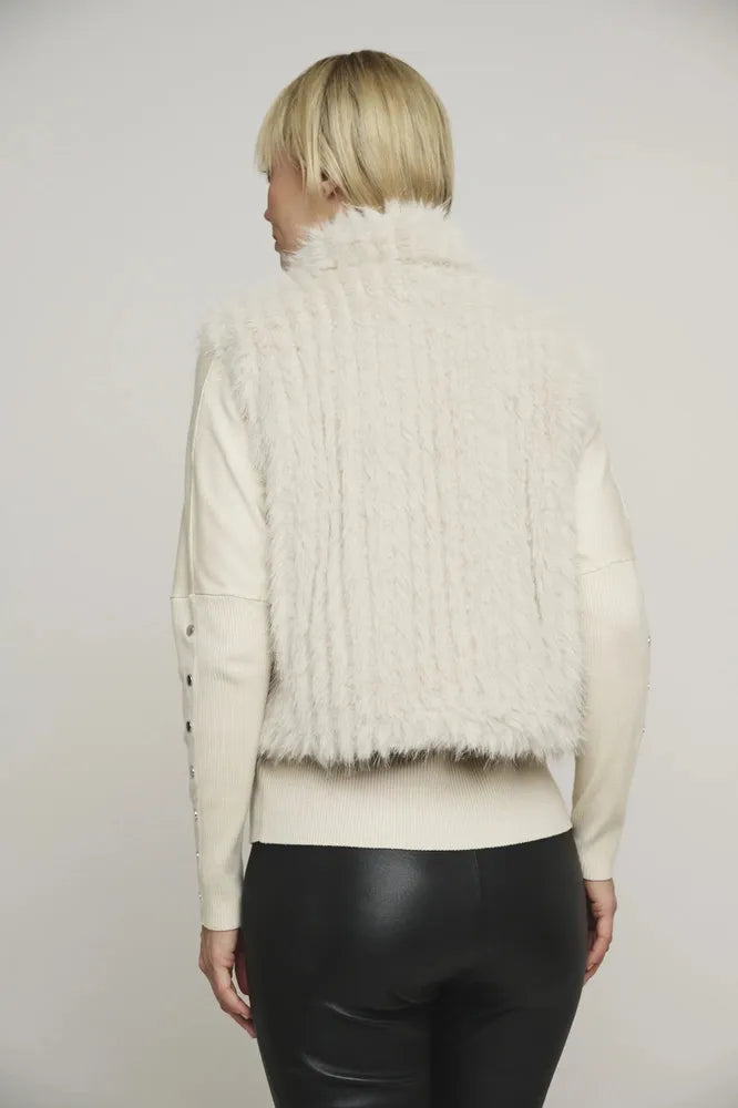 AW24 Rino & Pelle Dava Faux Fur Gilet