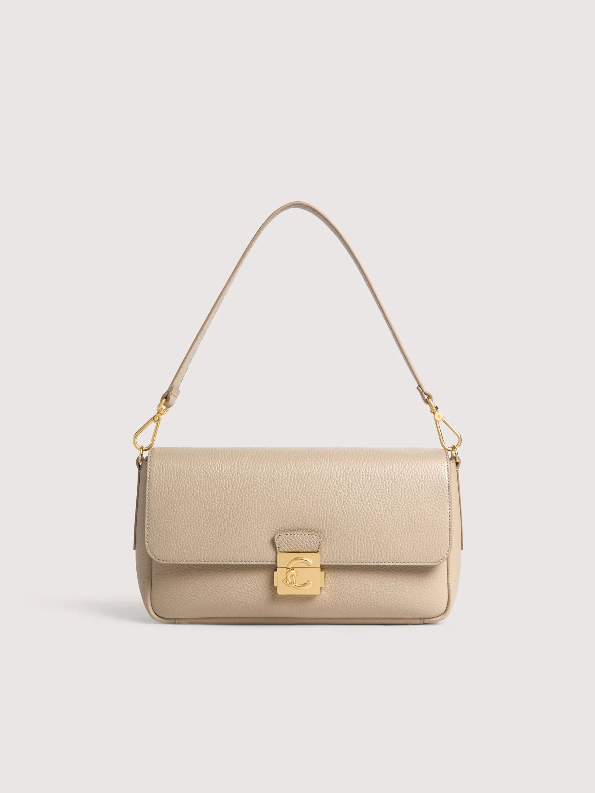 Coccinelle C-ME Lock Shoulder Bag Large