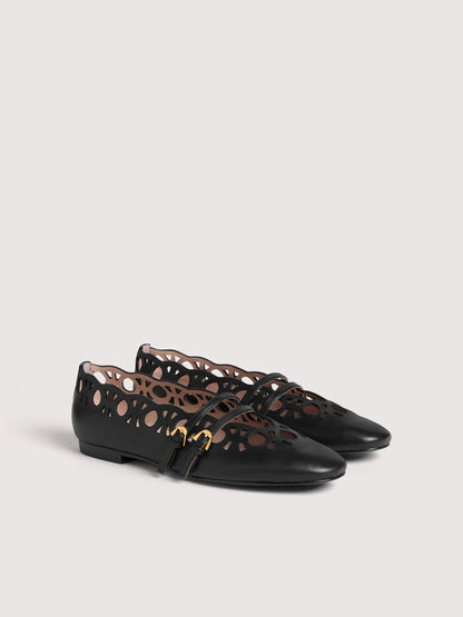 Coccinelle Risako Ballerina Pump Black