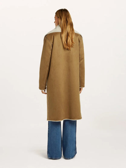 Beaumont Suede Coat BM050.30.263 Tobacco