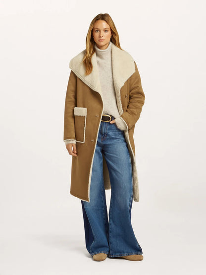 Beaumont Suede Coat BM050.30.263 Tobacco