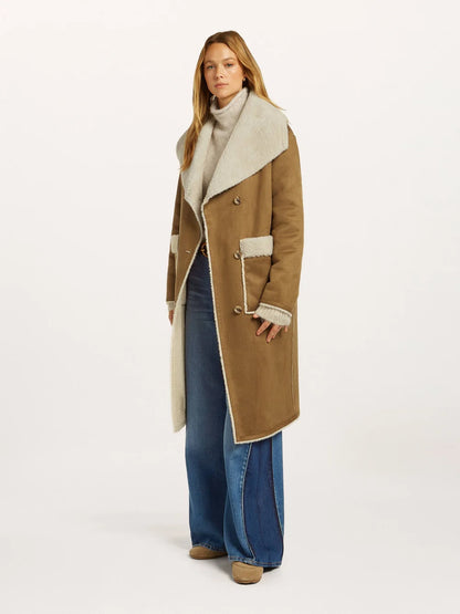 Beaumont Suede Coat BM050.30.263 Tobacco