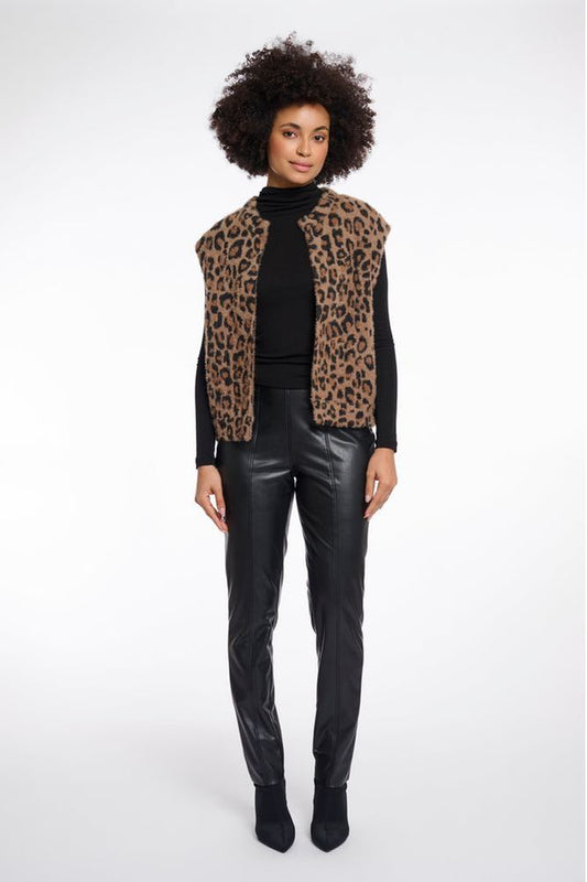 Rino & Pelle Leopard Elona Waistcoat