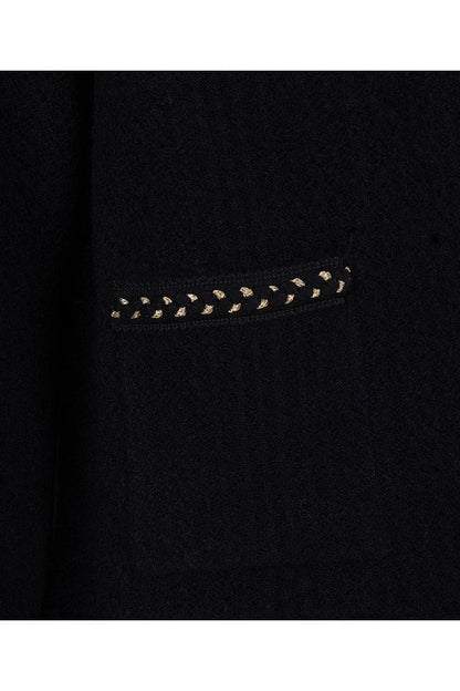 AW24 Esqualo Chain Tape Cardigan