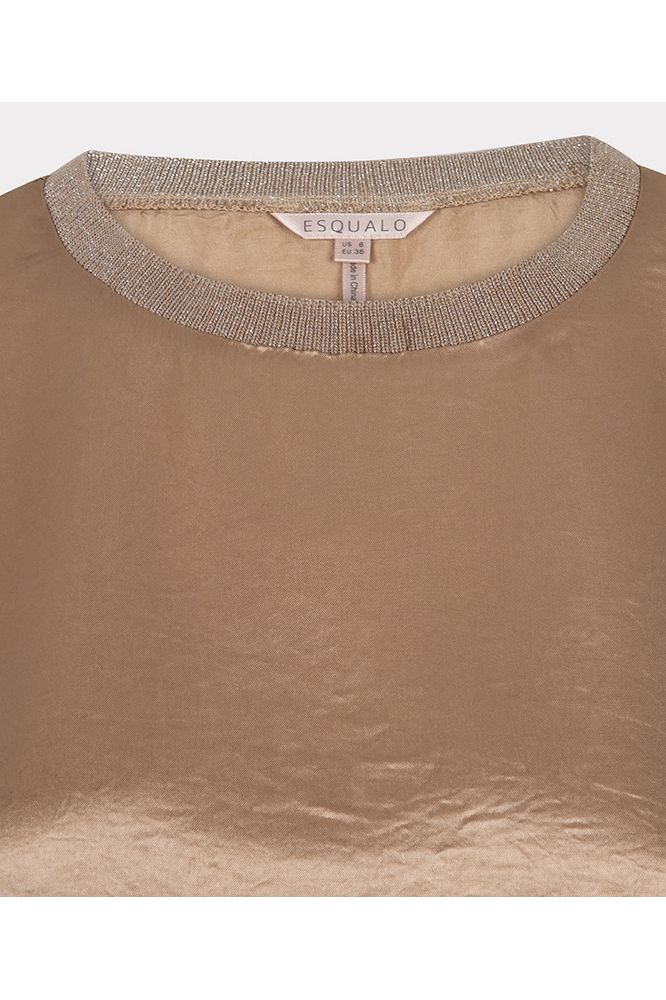 AW24 Esqualo Crushed Satin Top