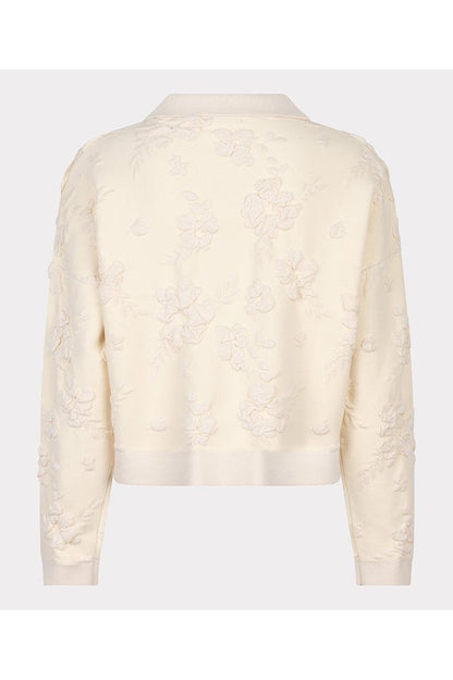 AW24 Esqualo 3D Flowers Cardigan