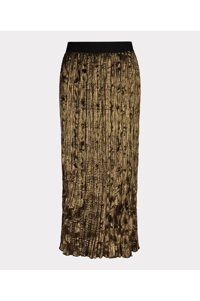 AW24 Esqualo Crushed Foil Skirt