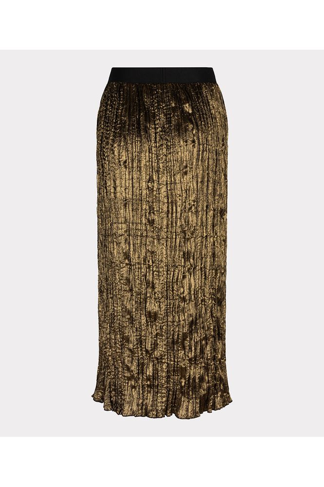 AW24 Esqualo Crushed Foil Skirt