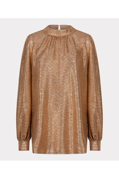 AW24 Esqualo Fancy Foil Blouse