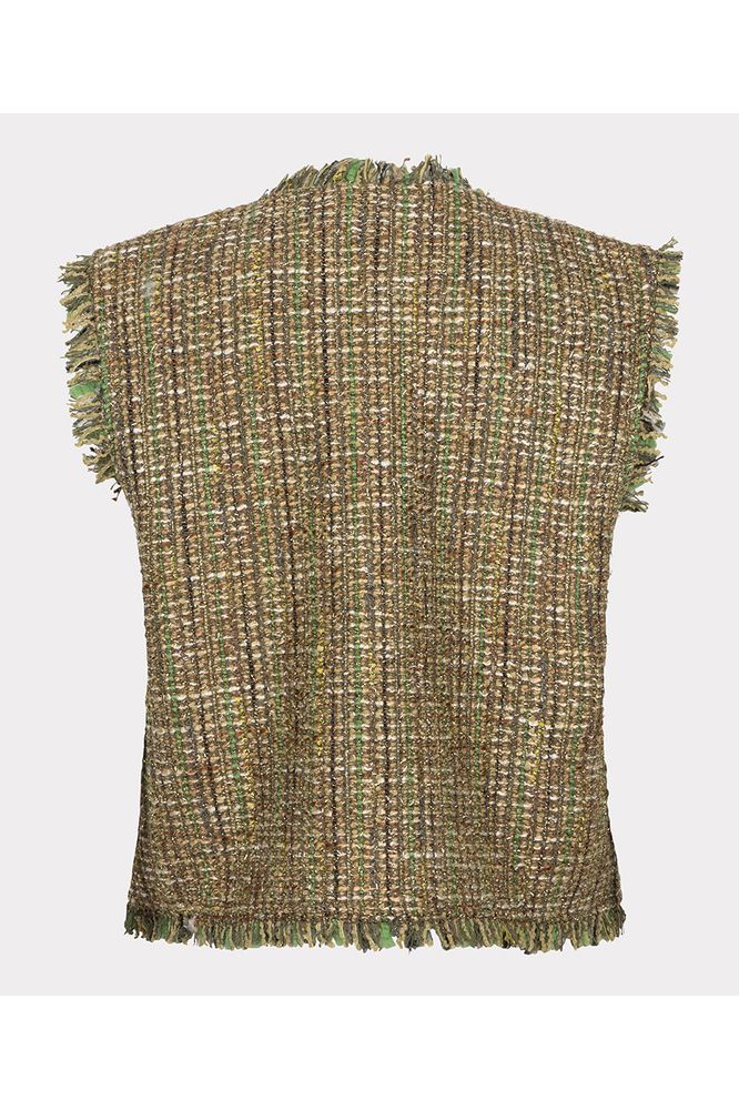 AW24 Esqualo Tweed Gilet