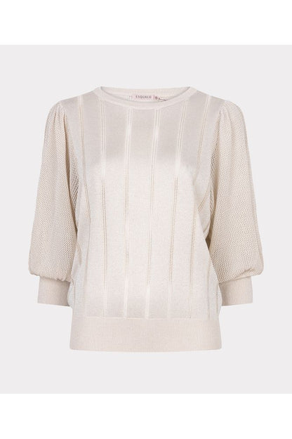 Esqualo Short Puffsleeve Sweater
