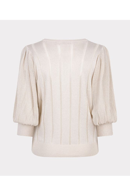 Esqualo Short Puffsleeve Sweater