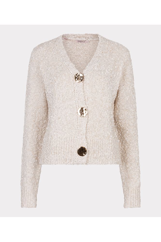 Esqualo Fancy Button Cardigan