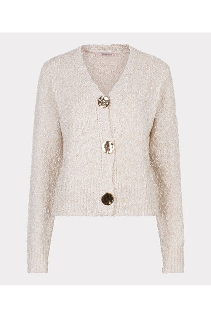 Esqualo Fancy Button Cardigan