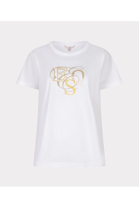 Esqualo Curly Lettering T-Shirt
