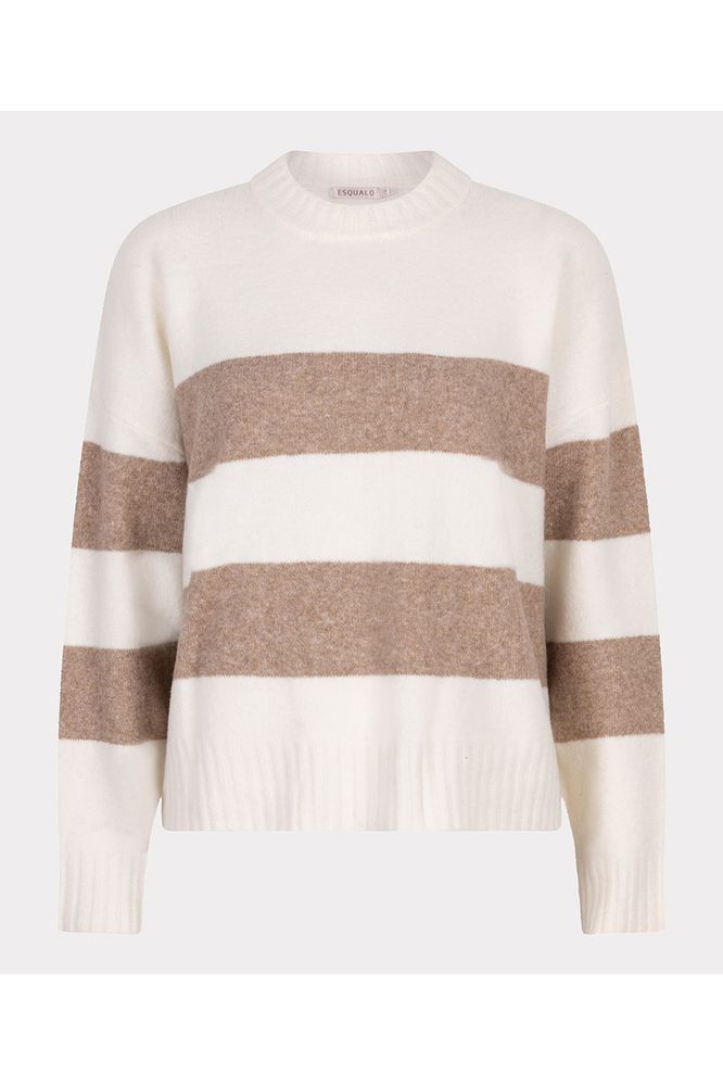 Esqualo Striped Melange Sweater