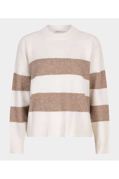Esqualo Striped Melange Sweater