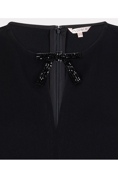 Esqualo Bow Brooch Blouse