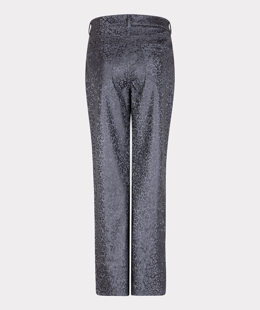 Esqualo Fancy Leather Trousers