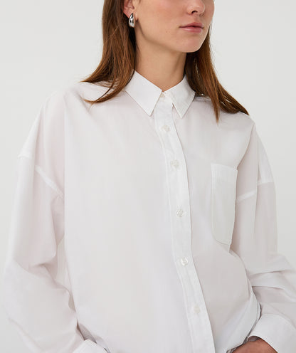 Esqualo Poplin Blouse Off White