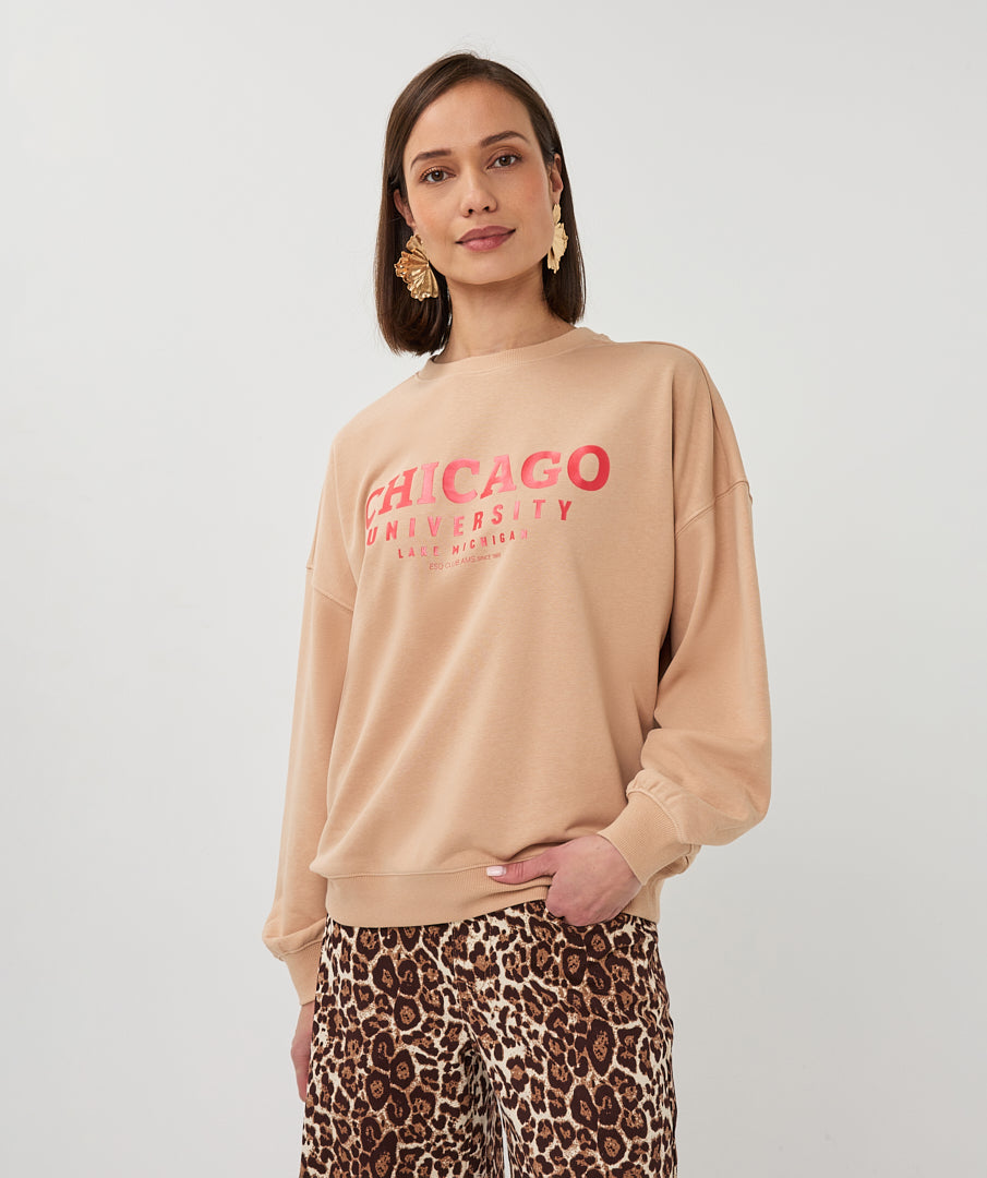 Esqualo Chicago Sweater Sand