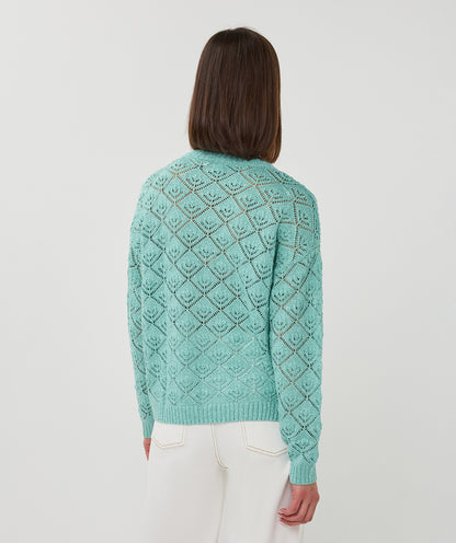 Esqualo Ajour Sweater Mint