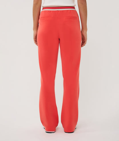 Esqualo Fancy Wide Trouser Chili